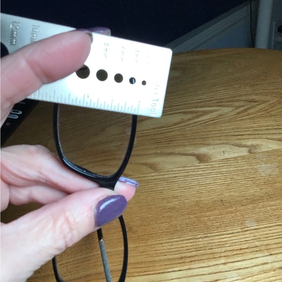 Jimmy Choo Black Glasses with Textured Case - Picture 13 of 15